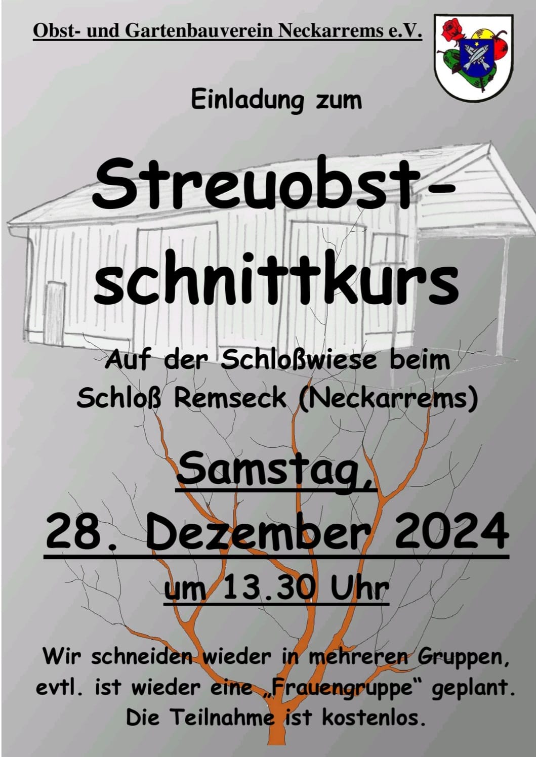 Schnittkurs_24 Streuobst-Schnittkurs am 28.12.2024